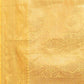 Beige Jute Silk Embellished Geomatric Saree with Unstitched Blouse - Hiral Fashion | Swadesiicart