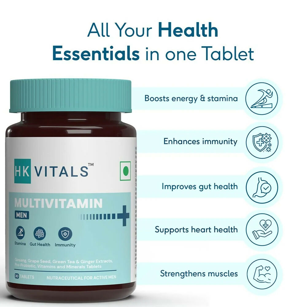 HK Vitals Multivitamin Plus Men Tablets - Swadesiicart