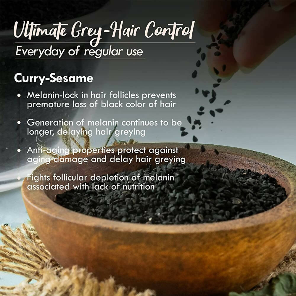 Nat Habit Curry Sesame Fresh Hair Mask (Nutri Mask) - Swadesiicart