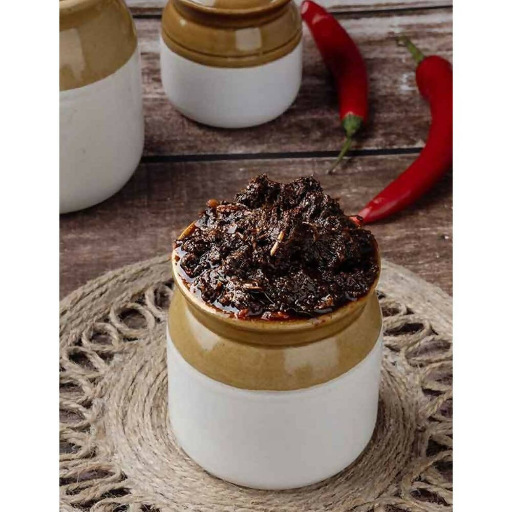 Pulla Reddy Gongura Red Chili Pickle - Swadesiicart