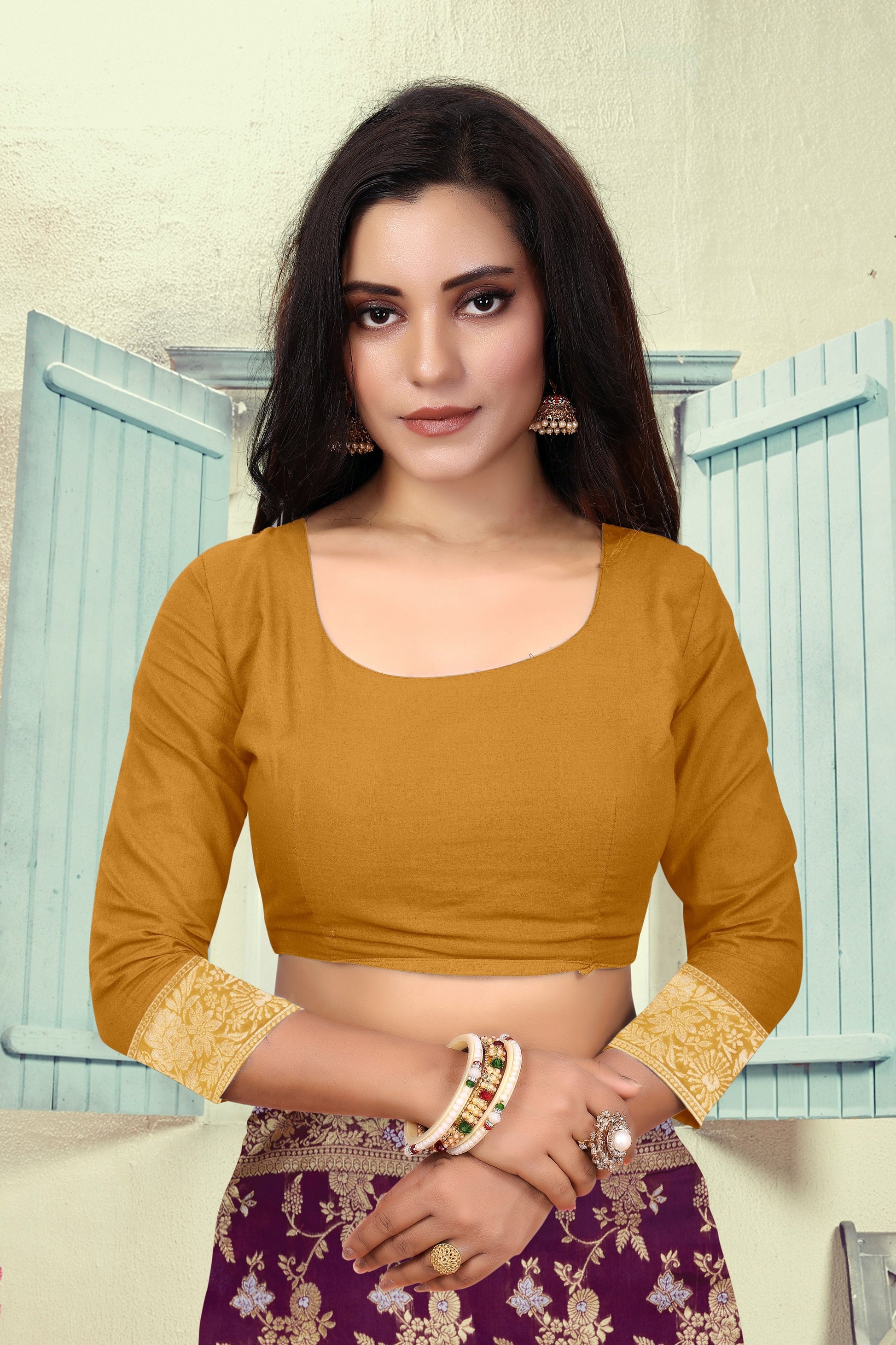 Vedant Vastram Litchi Silk Designer Banarasi Saree - Wine | Swadesiicart