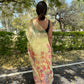 Vamsee Yellow Organza Saree - Swadesiicart