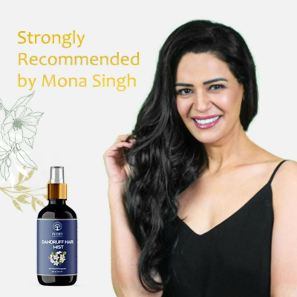 Ivory Natural Dandruff Hair Mist For Flake-Free Confidence And Silky Smooth Hair | Swadesiicart