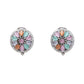 Blush Stone Wheel Studs- Ruby Raang | Swadesiicart