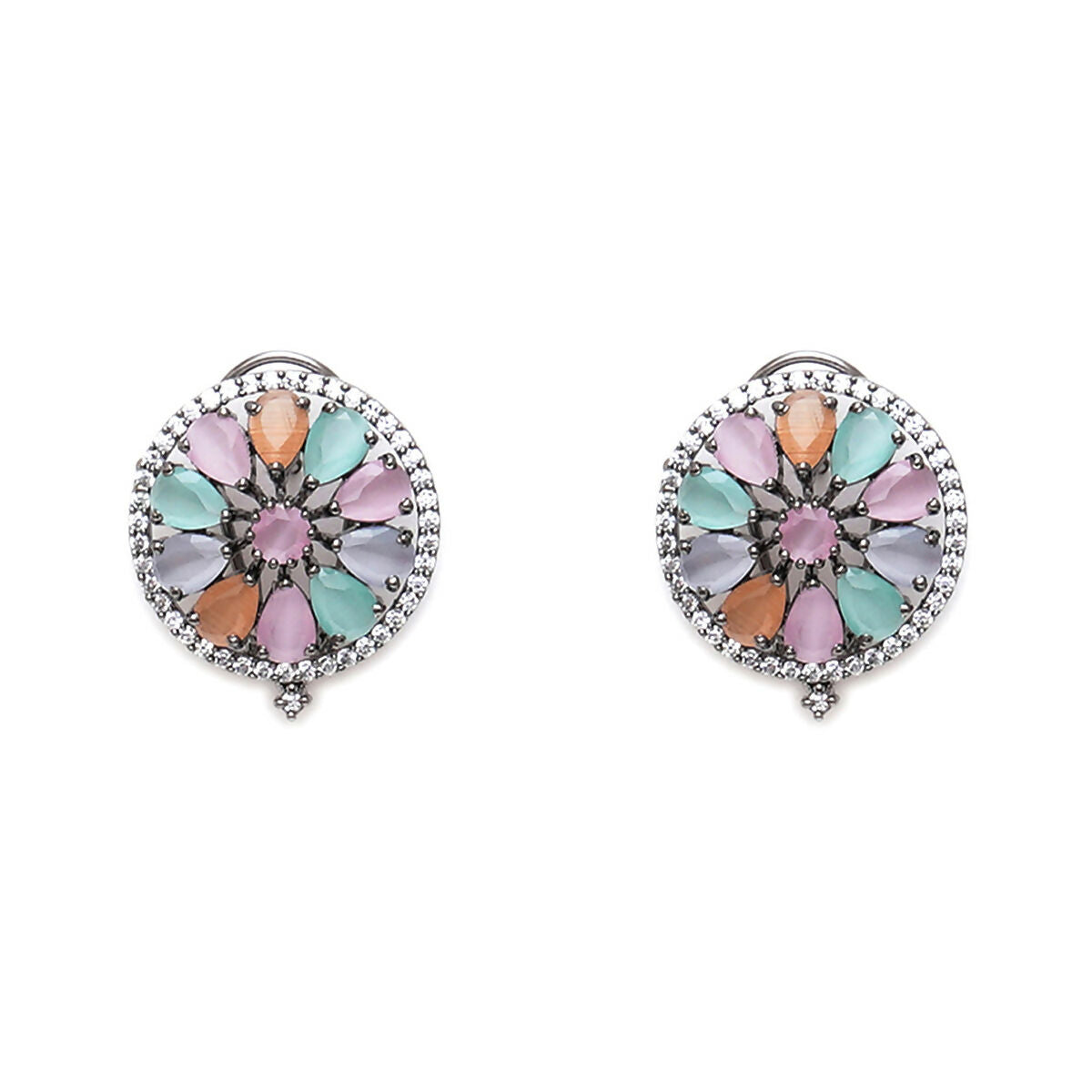 Blush Stone Wheel Studs- Ruby Raang | Swadesiicart