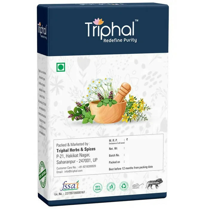 Triphal Black Himej Choti Harad Whole - Swadesiicart