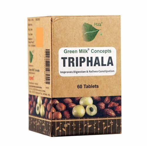 Apex Ayurveda Green Milk Concepts Triphala Tablets - Swadesiicart