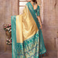 Aastha Fashion Gold Banarasi Tissue Silk Weaving Saree