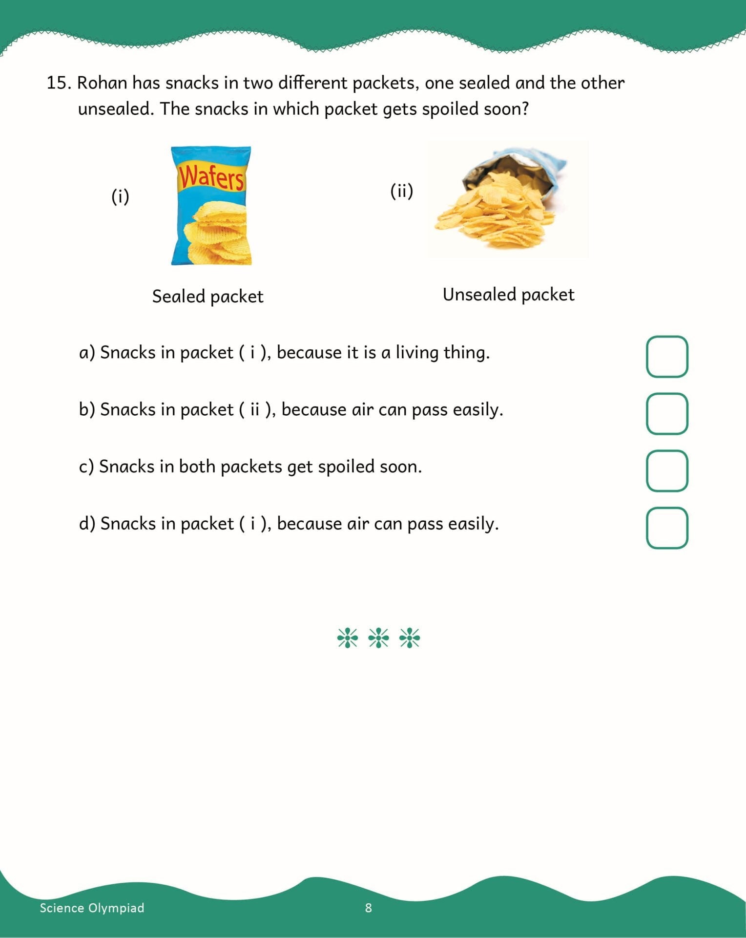 Scholars Insights Science Olympiad Grade 1| Science Practical Questions in MCQ format, QMR Sheet, Self Evaluation Sheet, Test Paper|Ages 6-7 Years - Swadesiicart