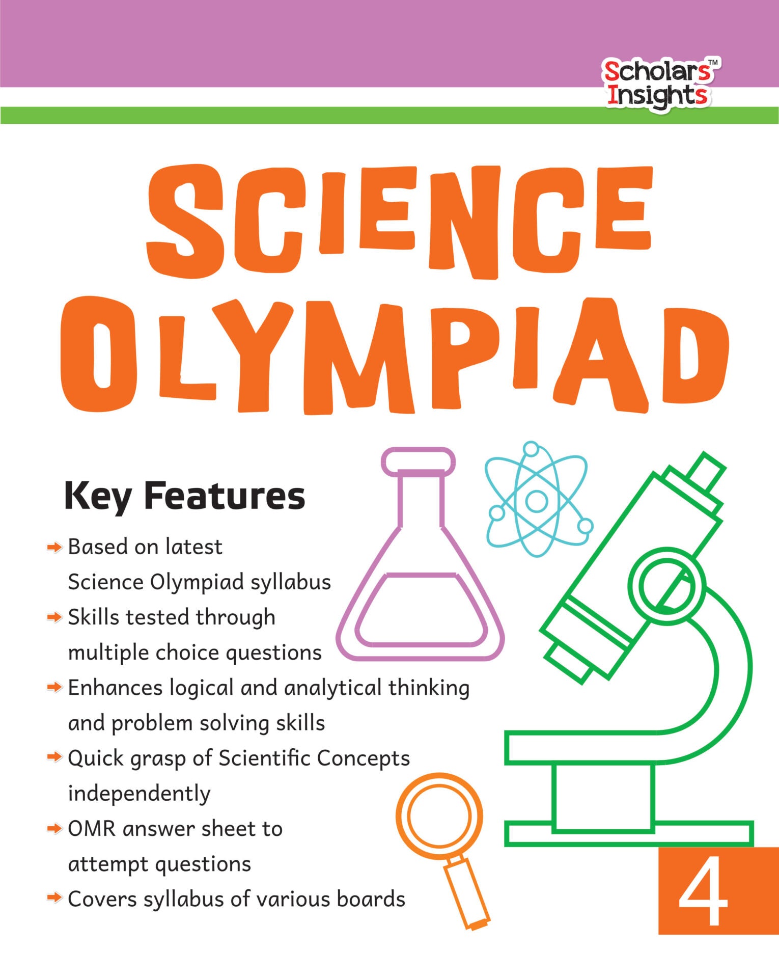 Scholars Insights Science Olympiad Grade 4 - Shethbooks