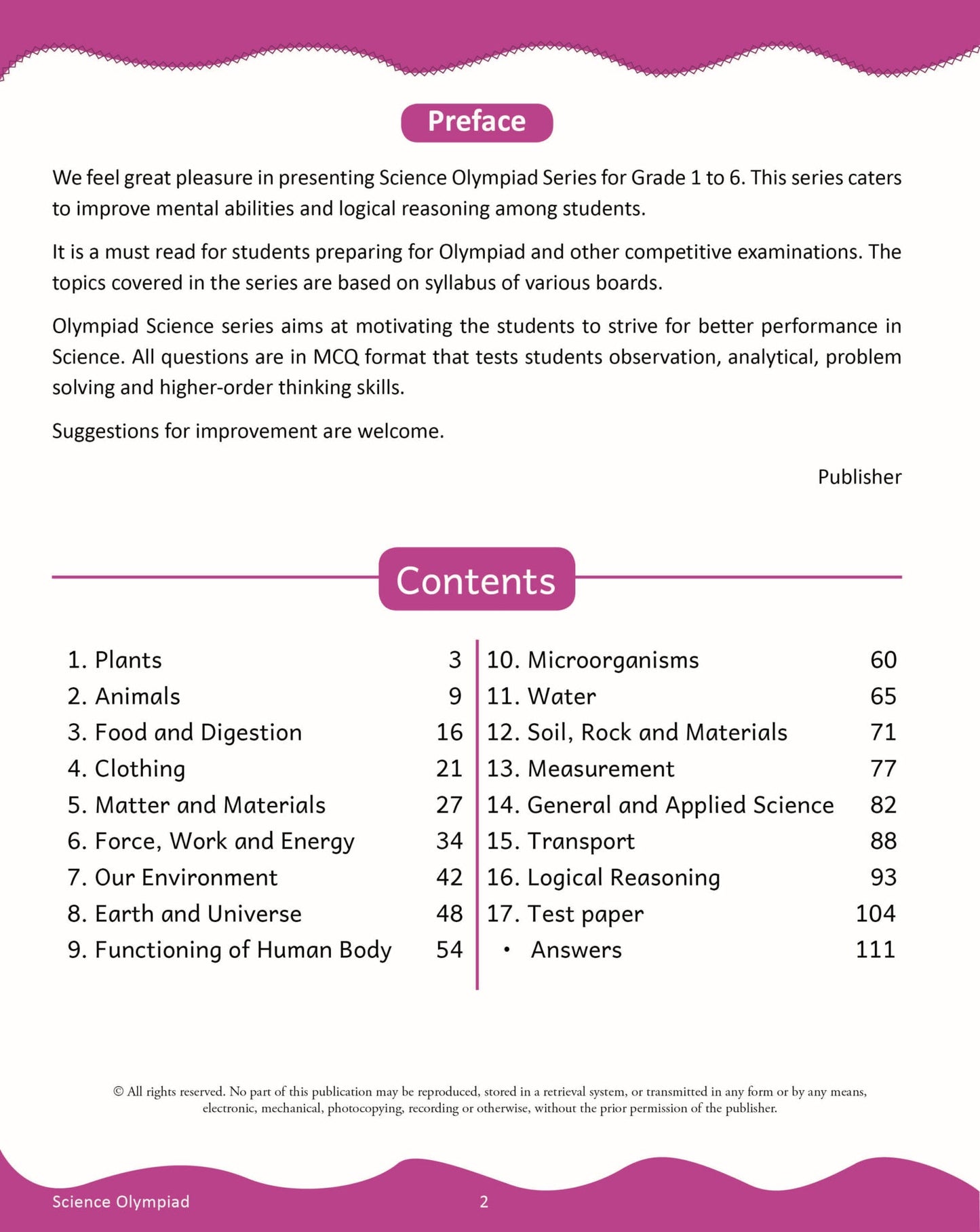 Scholars Insights Science Olympiad Grade 4 - Swadesiicart