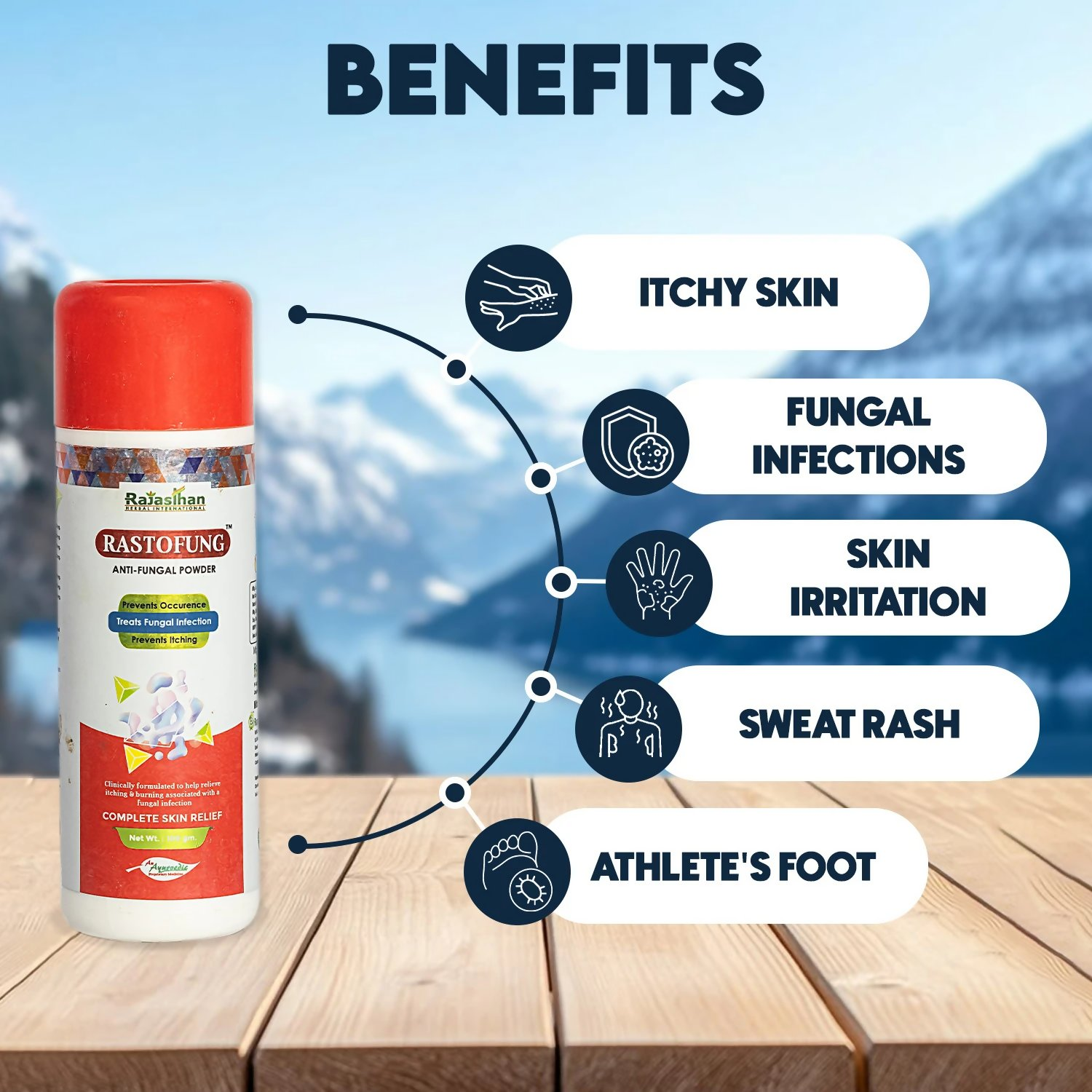 Rajasthan Herbals Rastofung Powder | Swadesiicart