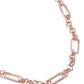 NVR Women's Rose Gold-Polished Minimal Necklace | Swadesiicart