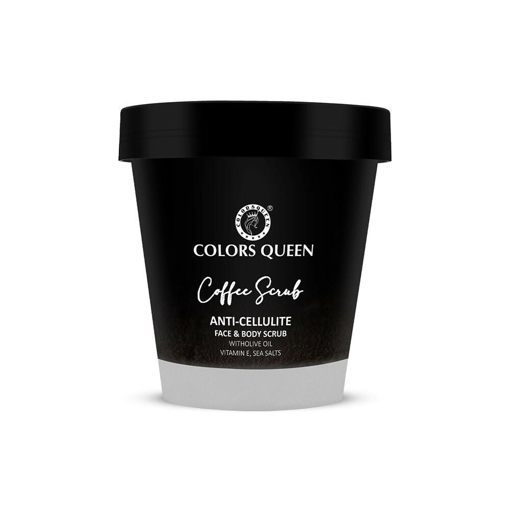 Colors Queen Anti-Cellulite Coffee Face & Body Scrub | Swadesiicart