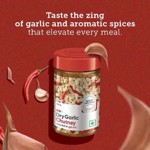 Society Dry Garlic Chutney Jar | Swadesiicart