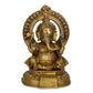 Devlok Maharaja Ganesha Pure Brass Idol - Devlok Art & Craft