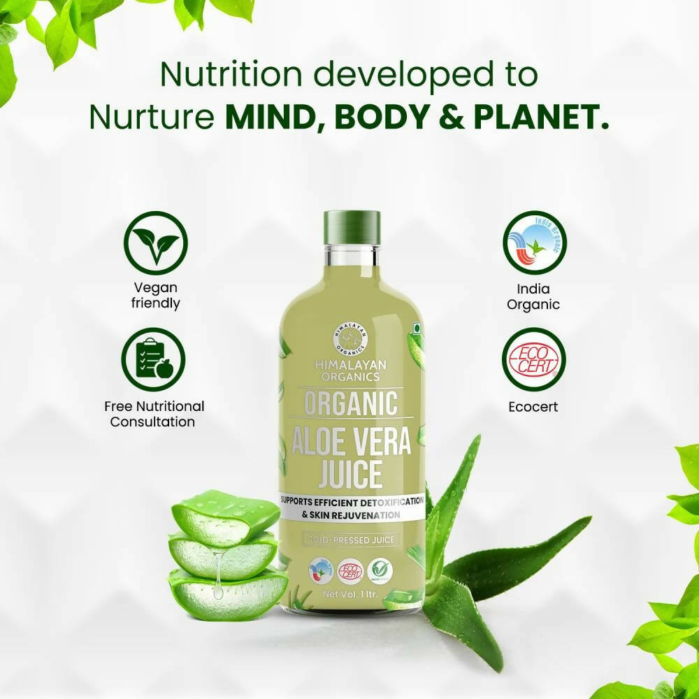 Himalayan Organics Aloe Vera Juice | Swadesiicart