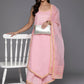 Ahalyaa Women's Traditional wear Kurta Set - Pink | Swadesiicart