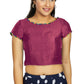 Aastha Fashion Women's Wine Art Silk Designer Party Wear Readymade Blouse