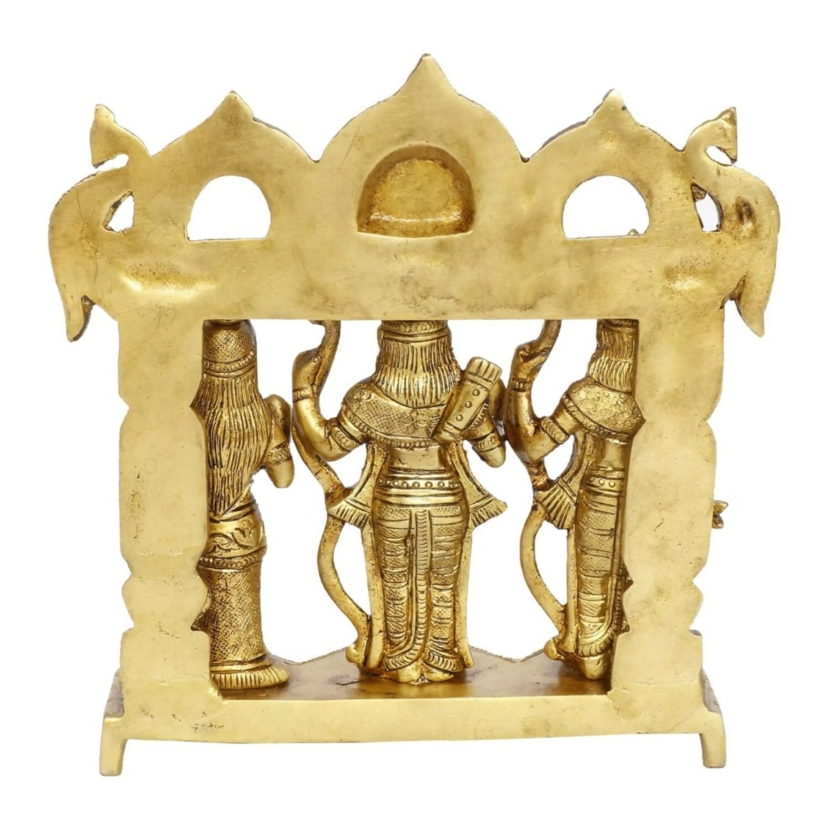 Artvarko Brass Ram Darbar Statue Shree Ram Ji Sita Laxman Hanuman - Swadesiicart