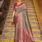 Anaita Sea Green Banarasi Saree With Blouse Piece