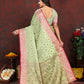 Lorenvalley Fashion Seagreen Soft Katan Silk Woven Design Rich Zari Weaving Pallu Saree - Swadesiicart