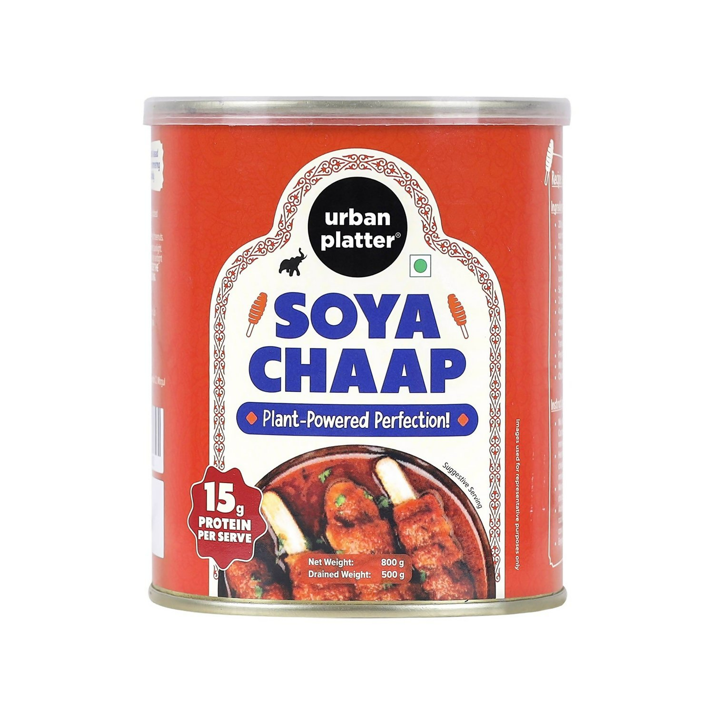 Urban Platter Soya Chaap Plant Based Bean | Swadesiicart