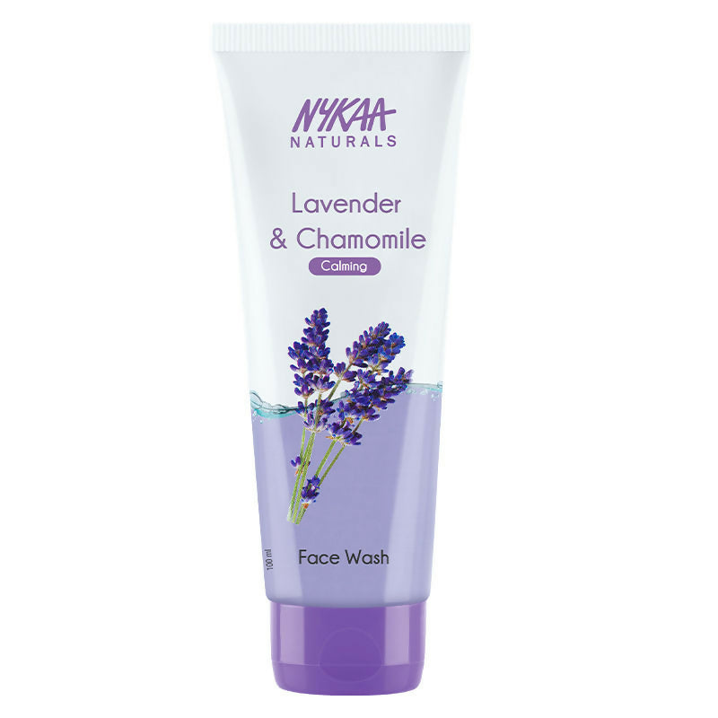 Nykaa Naturals Lavender & Chamomile Face Wash for Calm Skin - Swadesiicart