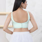 Joban Fashion Pista-Green Shift Sleeveless Back Open Blouse - Swadesiicart