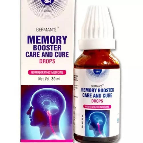 German's Homoeo Care & Cure Memory Booster Care and Cure Drops | Swadesiicart
