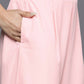 Ahalyaa Women's Traditional wear Kurta Set - Pink | Swadesiicart