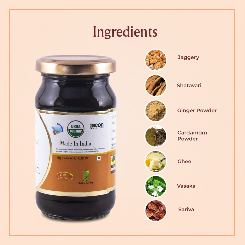 Shatavari Jam Organic  250 gms