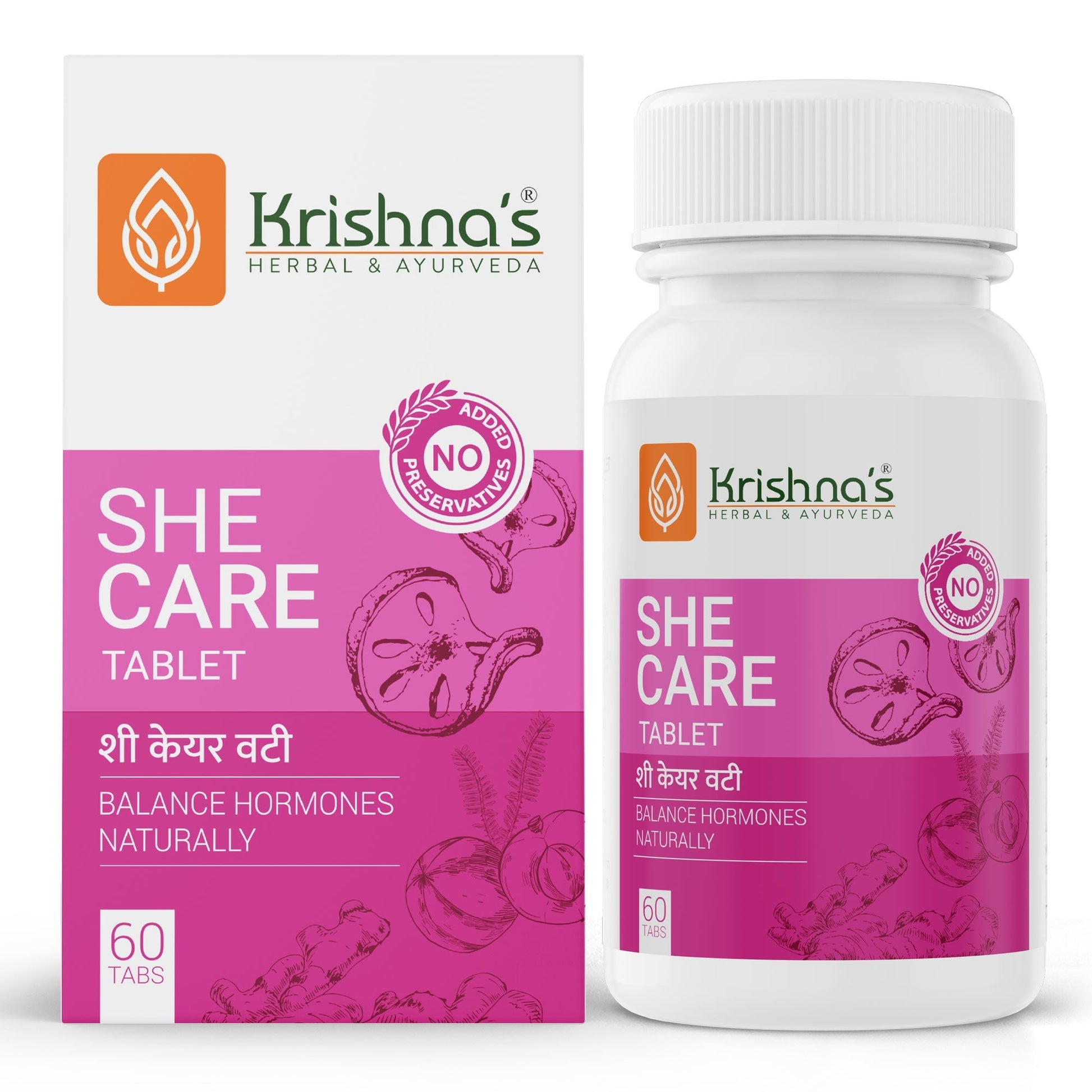 Krishna'S Herbal & Ayurveda She Care Tablets | Swadesiicart