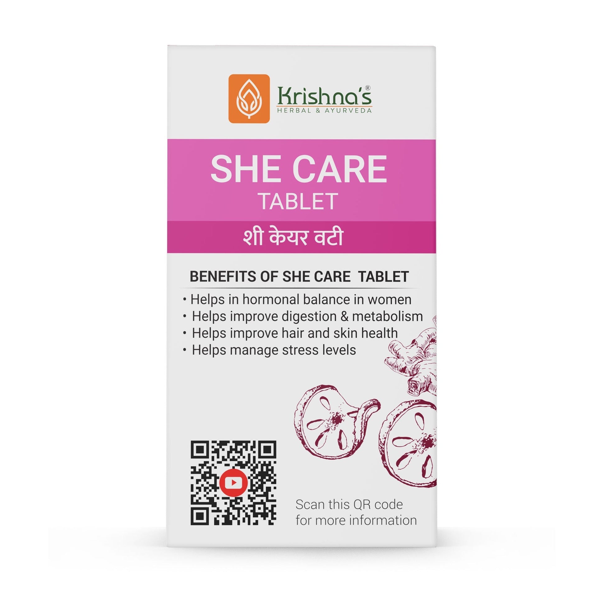 Krishna'S Herbal & Ayurveda She Care Tablets | Swadesiicart