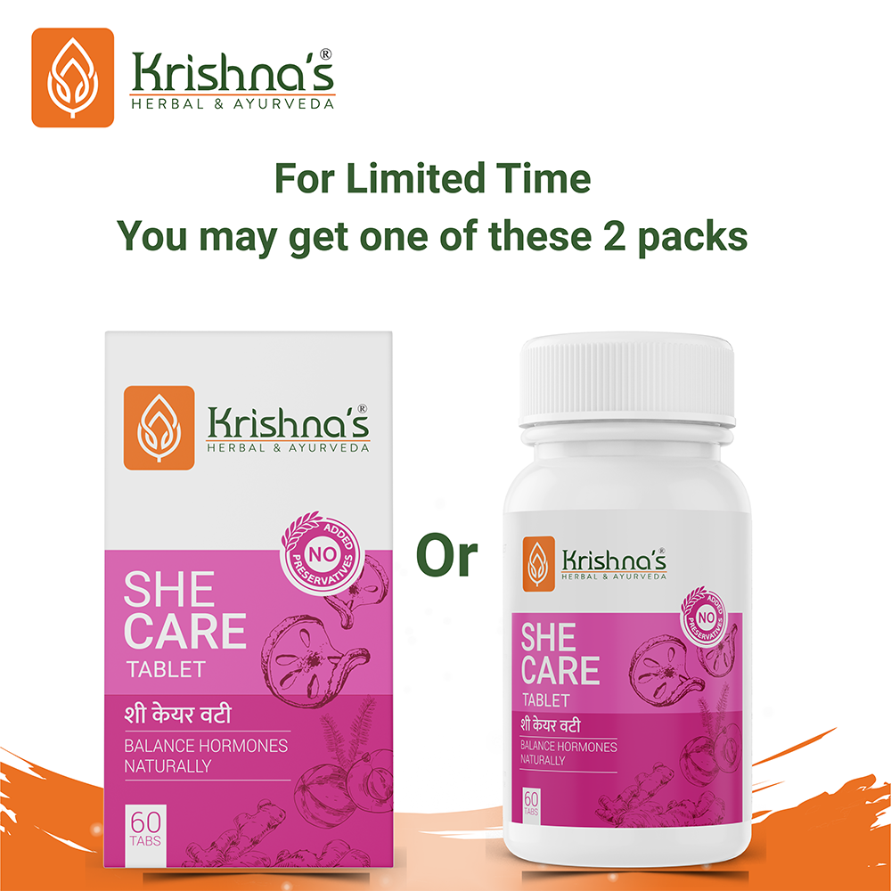 Krishna'S Herbal & Ayurveda She Care Tablets | Swadesiicart