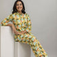 Alvano Women's Floral Printed Cotton Multicolour Co-Ord Set - Swadesiicart