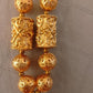 Jewel City Elegant Gold Beaded Tassel Necklace - Traditional Indian Long Chain Jewelry | Swadesiicart