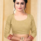 Vedant Vastram Litchi Silk Designer Banarasi Saree - Navy Blue | Swadesiicart