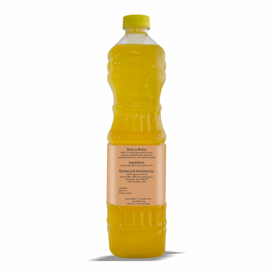 Asavi Cold Pressed Groundnut Oil - Swadesiicart