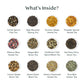 Foldable Advent Calendar Tea Gift, 24 Teas, 1.69 Oz, 48g