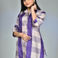 Morchari Digital Print Semi Muslin Co-Ord Set Top & Trouser-Multicolor - Swadesiicart