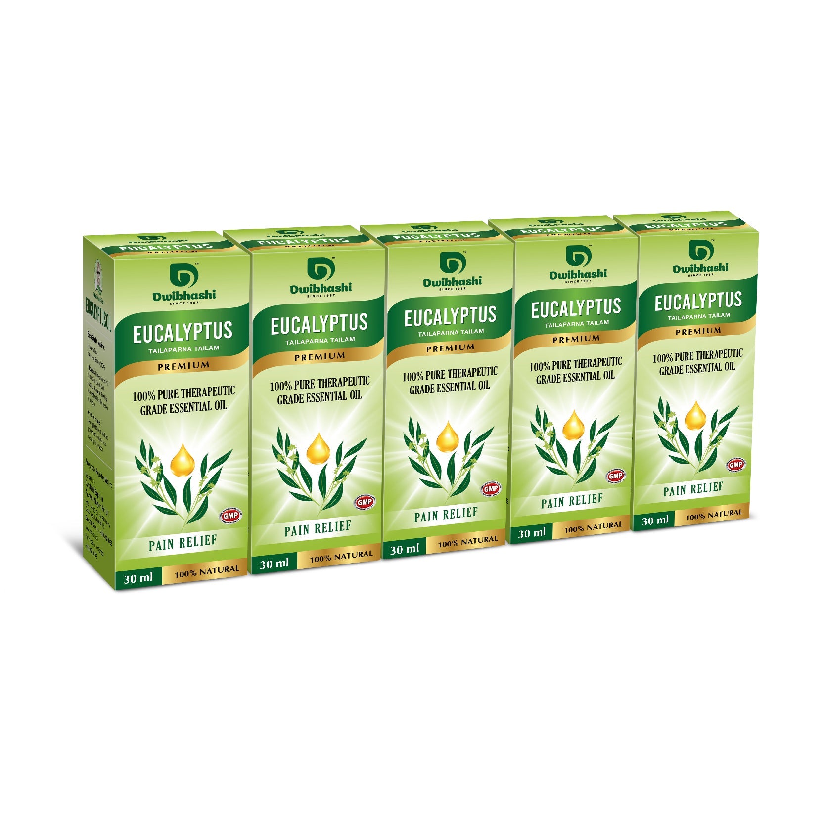 Dwibhashi Eucalyptus Oil (Tailaparna Tailam) - Swadesiicart