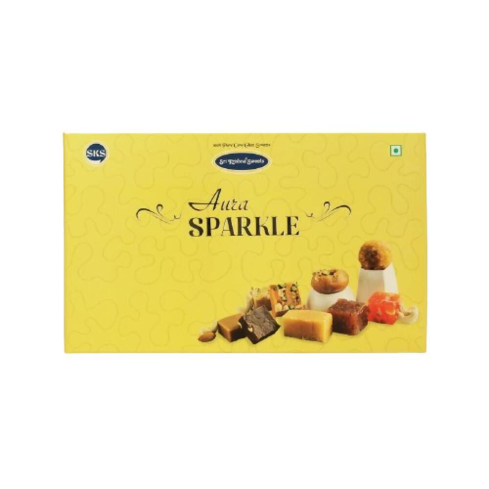 Sri Krishna Sweets Aura Sparkle (Assorted Ghee Sweets) | Swadesiicart