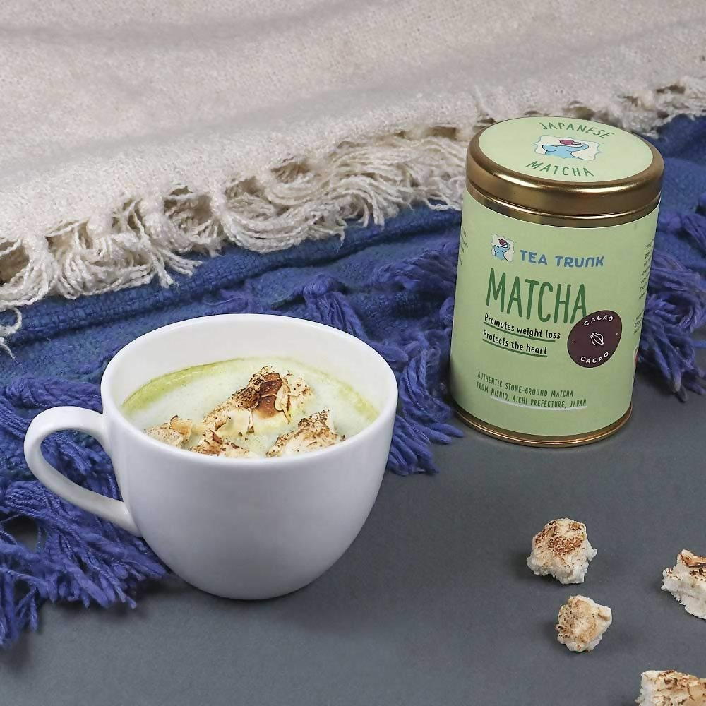 Tea Trunk Cacao Matcha Green Tea | Swadesiicart