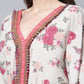 Ahalyaa Womens Beige Crepe Digital Floral Print Jumpsuit - Swadesiicart