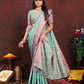 Lorenvalley Fashion Skyblue Soft Katan Silk Woven Design Rich Zari Weaving Pallu Saree - Swadesiicart