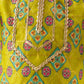 Lil Drama Raangoli Crop Top With Palazzo Co-Ordinate Set - Green - Swadesiicart