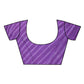 Very Much Indian Pure Cotton Handblock Printed Saree With Natural Dyes - Purple | Swadesiicart