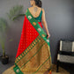 Joban Fashion Green Butti Banarasi Silk Sarees | Swadesiicart