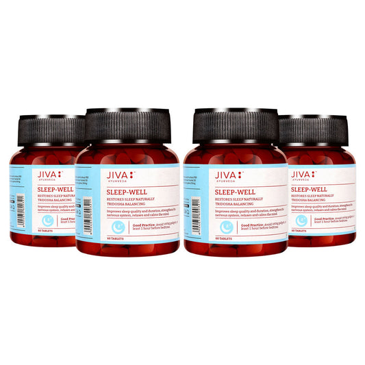 Jiva Ayurveda Sleep Well Tablets - Jiva Ayurvedic